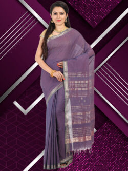 Infashiow Purple Color Saree